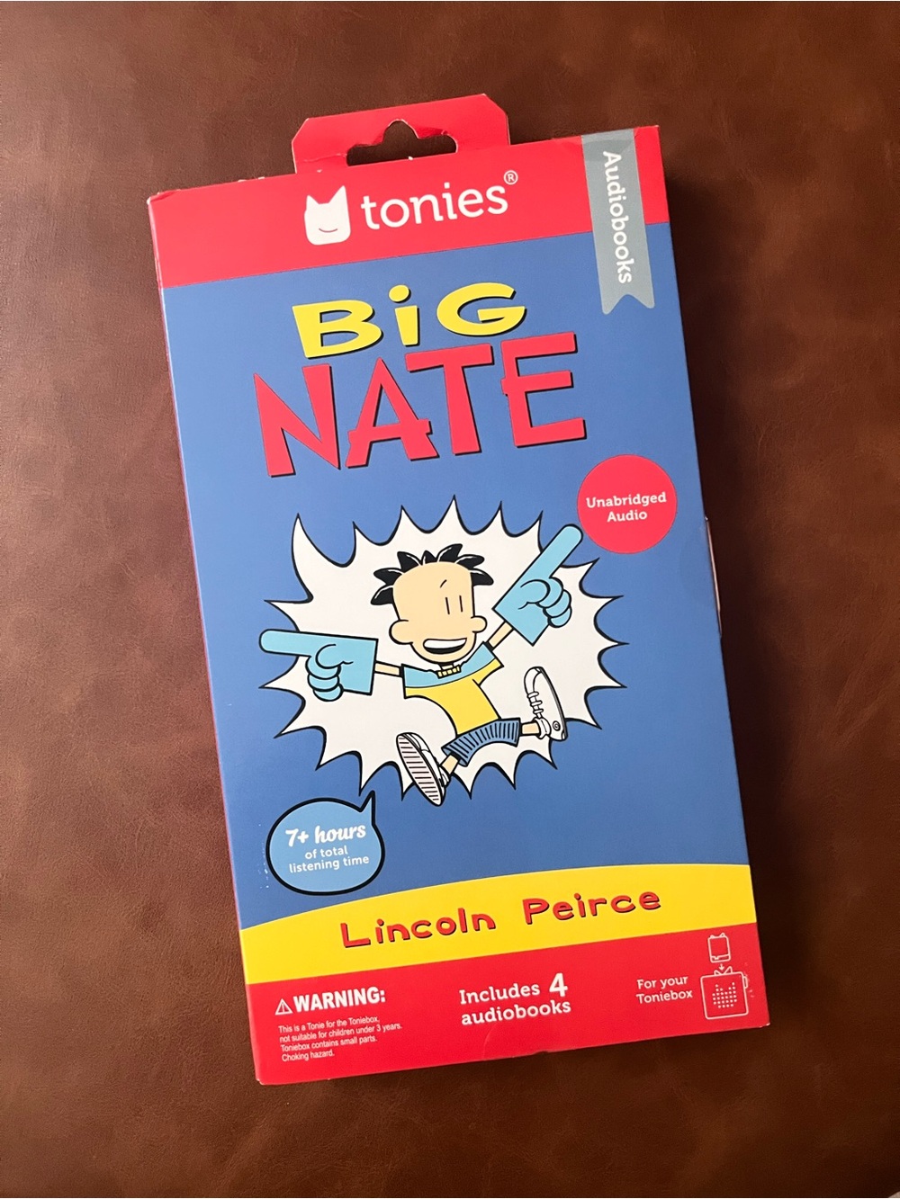 Tonies Big Nate Audiobook Set for Toniebox - 7+ hours content